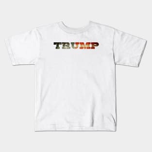 American Patriot Trump Kids T-Shirt